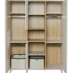 Armoire 4 portes Loft XL Argile-Clay