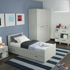 Armoire 3 portes Madaket (coloris au choix)