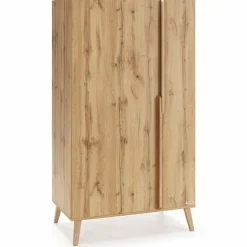 Armoire 2 portes Martha finition chêne