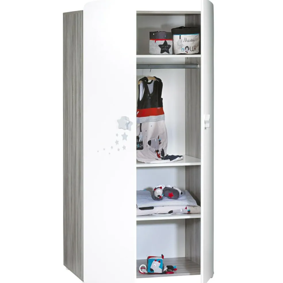 Armoire 2 portes New Nao