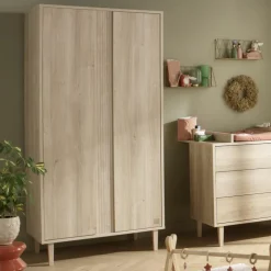 Armoire 2 portes Paloma Bois