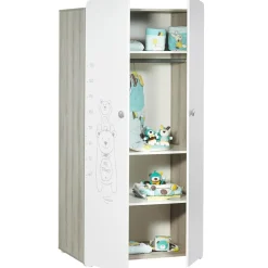 Armoire 2 portes Teddy