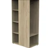 Armoire ouverte Up chêne doré