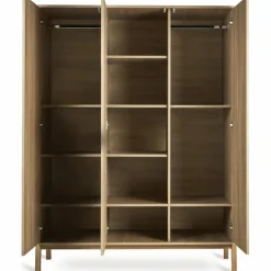 Armoire XL 3 portes Ashi Honey Ash