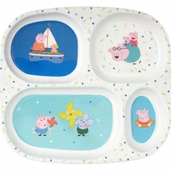 Assiette à compartiments bébé Peppa Pig