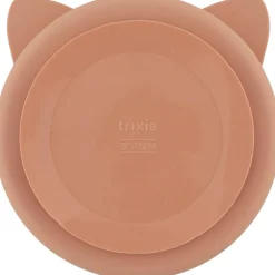 Assiette à compartiments en silicone et ventouse Mrs. Cat