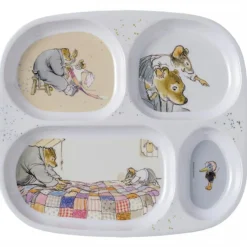 Assiette à compartiments Ernest et Célestine