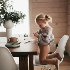 Assiette à compartiments en silicone avec ventouse Dried thyme