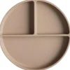 Assiette à compartiments en silicone avec ventouse Natural