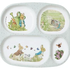 Assiette à compartiments Pierre Lapin