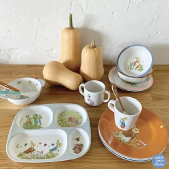 Assiette à compartiments Pierre Lapin