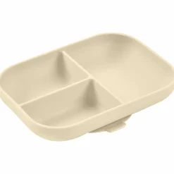 Assiette compartimentée silicone Argile