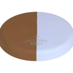 Assiette en silicone Happy Rascals Smile bleu ciel