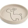 Assiette en silicone Lalee Sable