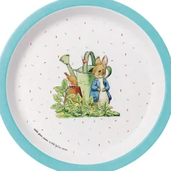 Assiette Pierre Lapin bleue (18 cm)