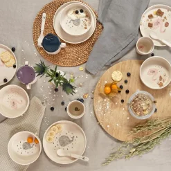 Assiette plate baleine Little Water