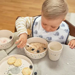Assiette plate baleine Little Water
