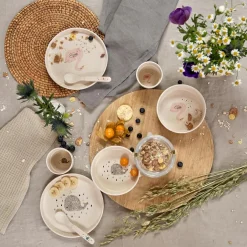 Assiette plate cygne Little Water