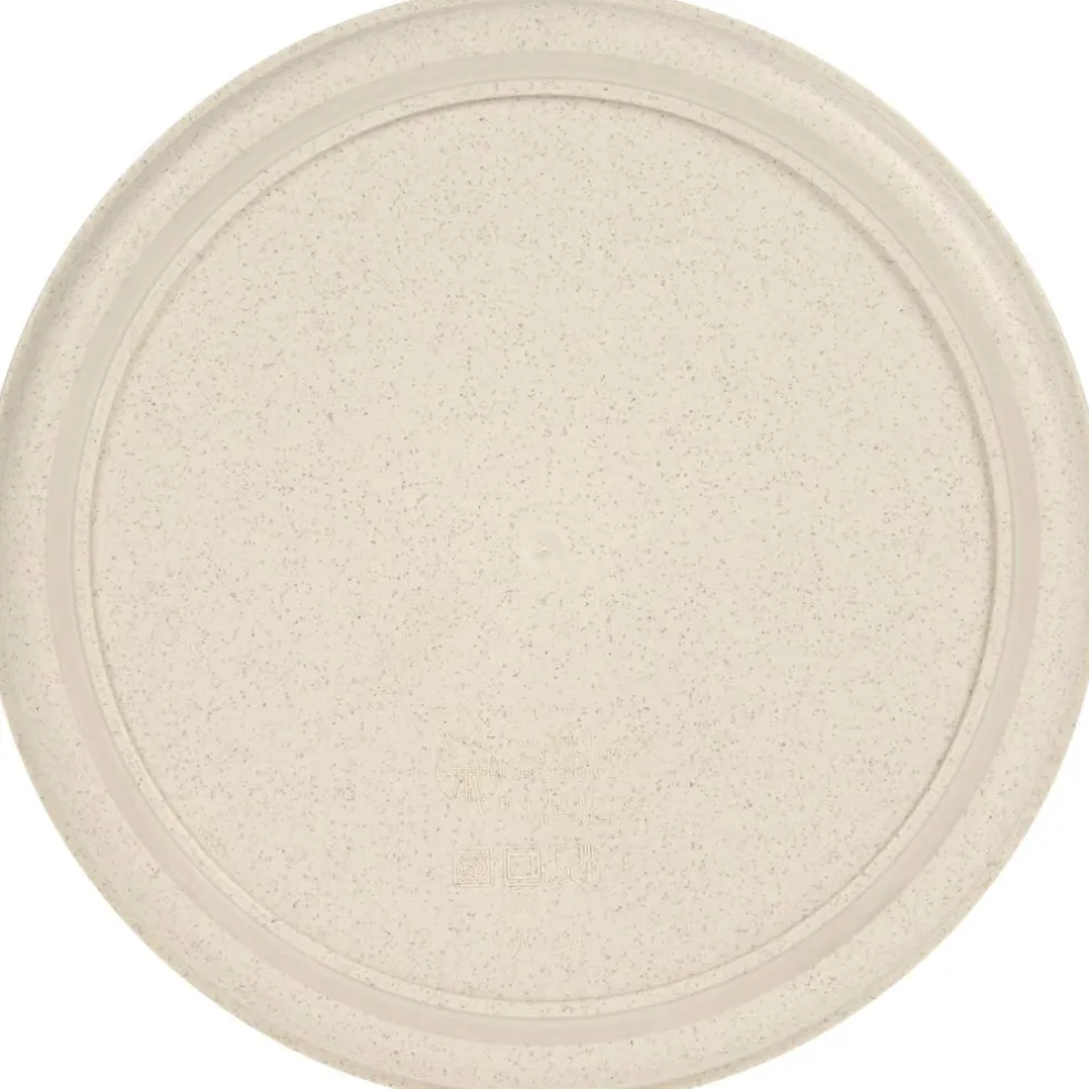 Assiette plate Tiny Farmer mouton et oie naturel