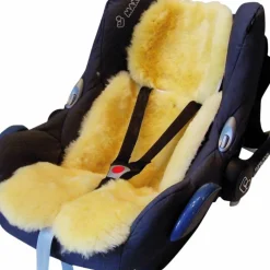 Assise Little King en peau d'agneau