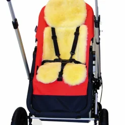 Assise Little King en peau d'agneau