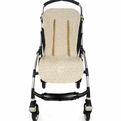 Assise pour poussette Coeurs Poppy Cannelle