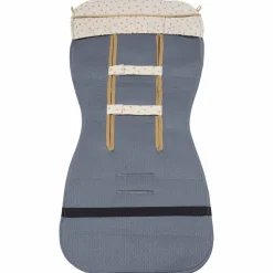 Assise pour poussette Coeurs Poppy Cannelle