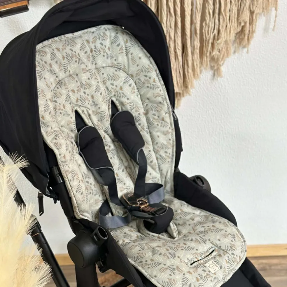 Assise pour poussette Sherpa hiver forrest green