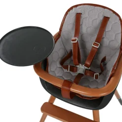 Assise tissu chaise haute Ovo city