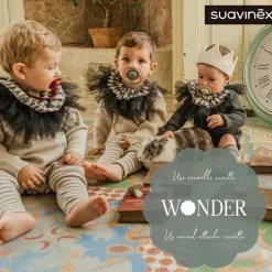 Attache sucette en silicone Wonder Almost Aqua