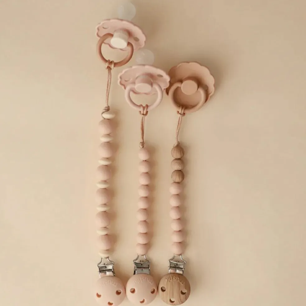 Attache sucette Eva Blush