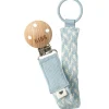 Attache tétine Baby blue-Ivory