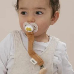 Attache tétine Comme un bonbon camel