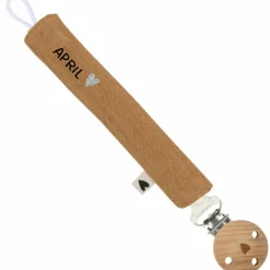 Attache tétine Gaze Camel (personnalisable)