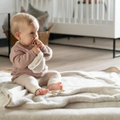 Attache tétine pomme Cozy Warm linen