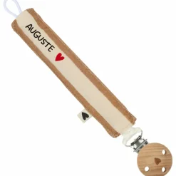 Attache tétine Rayures Larges (personnalisable)