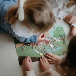 Autocollants réutilisables Sticker Book Farm