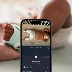 Babyphone audio avec vidéo Owlet Cam 2 Bedtime blue