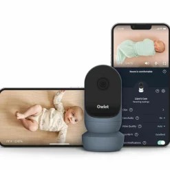 Babyphone audio avec vidéo Owlet Cam 2 Bedtime blue