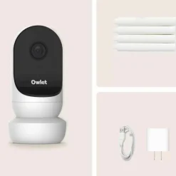 Babyphone audio avec vidéo Owlet Cam 2 Bedtime blue