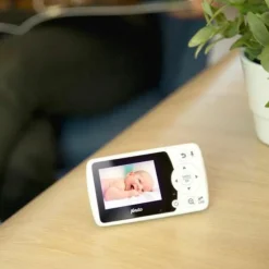 Babyphone avec caméra et écran couleur 2,4 pouces