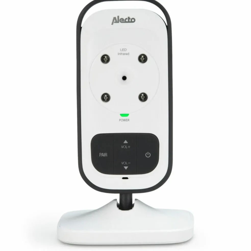 Babyphone avec caméra et écran couleur 2,4 pouces Blanc-Anthracite