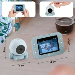 Babyphone avec caméra sans fil Yoo Roll