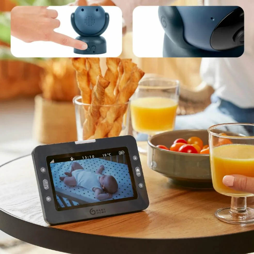 Babyphone caméra rotative Yoo Master +HD