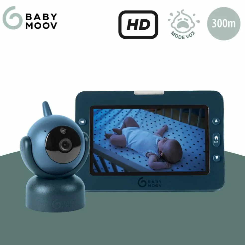 Babyphone caméra rotative Yoo Master +HD