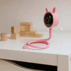 Babyphone connecté Lapin Rose
