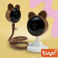 Babyphone connecté Ours Brun