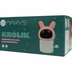 Babyphone rotatif Lapin Rose