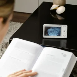 Babyphone vidéo DVM2050 avec caméra et écran (5 pouces)