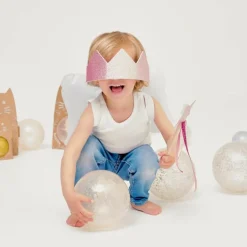 Baguette magique à paillettes Rose